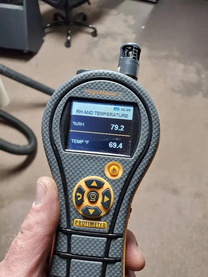 Moisture meter humidity assessment for Fire & Smoke Damage Restoration in Lenoir